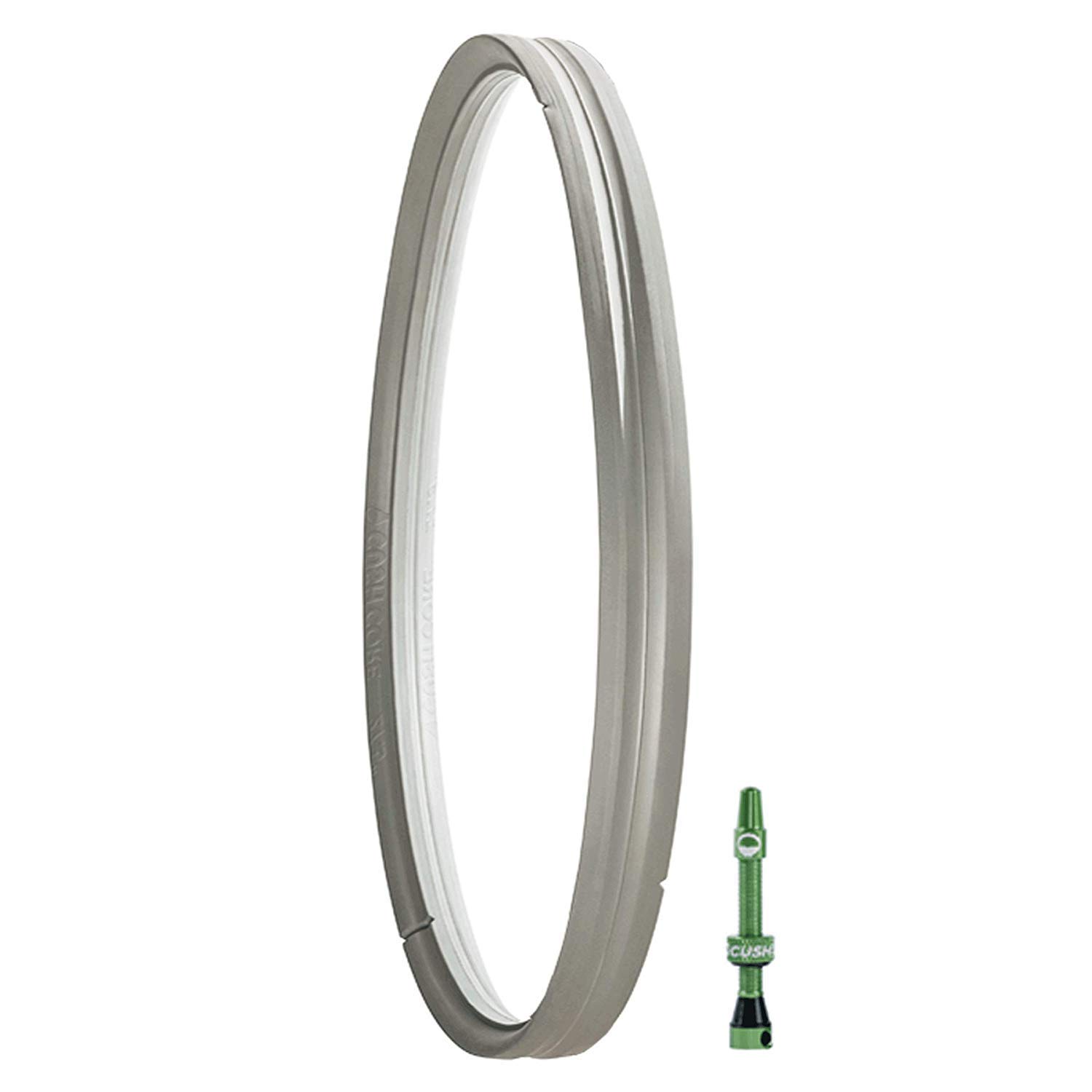 CushCorePlus Tire Suspension System - 27.5 inch Single Replacement Plus Size Tire Insert with 44mm Presta Air Valve