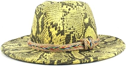Amazon Co Jp Yuxinxin 女性のメンズファッションハットのfedoraハットウールポリエステル冬のパナマハット織り装飾 色 7 サイズ 56 58cm ホーム キッチン