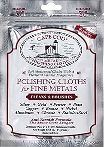 Panni Lucidanti Cape Cod Per Metalli - Confezione Da 2 Con Guanti - Foto 4