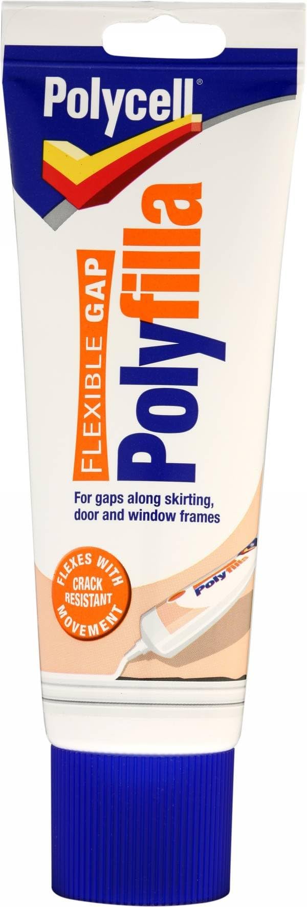 Polycell Polyfilla Flexible Gap Tube 330g - Flexible Crack-Free Filler