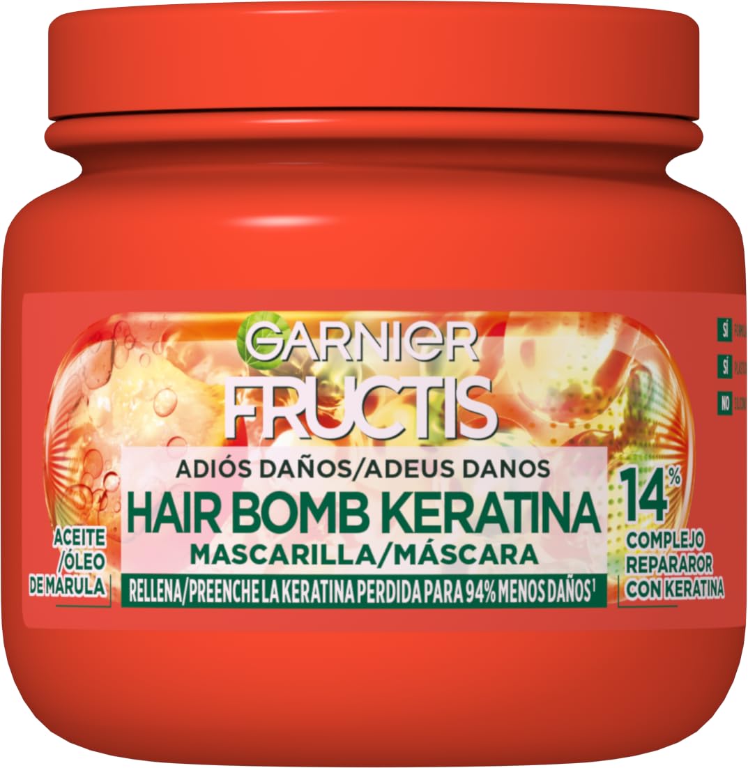Garnier Fructis Hair Mascaras, 0.28 kg Jar, 300 ml, Conditioner