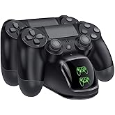 OSTENT USB LED Dual Charger Charging Power Station Dock for Sony PS4/Slim/Pro Wireless Controller