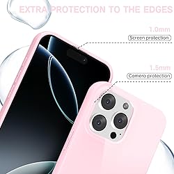 Svanove for iPhone 16 Pro Case Silicone, Glossy