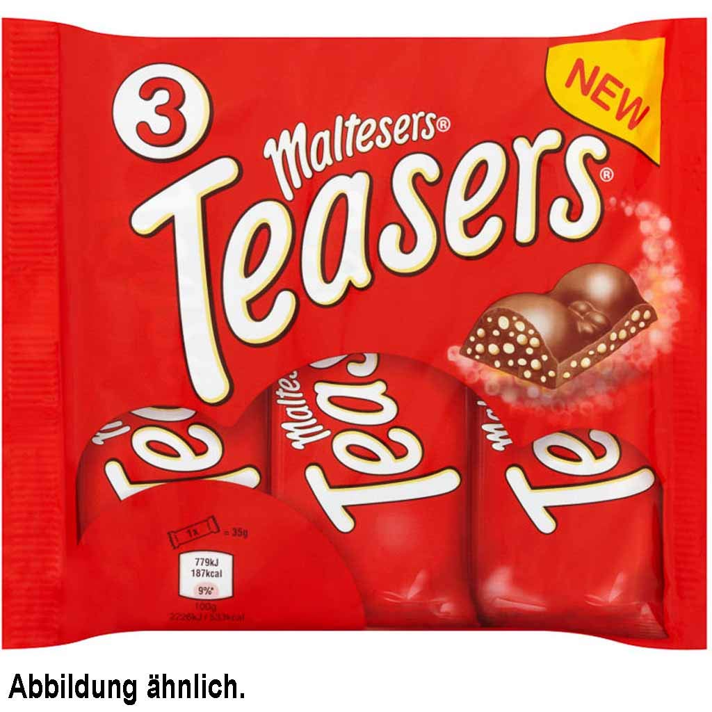 Maltesers 15 X Teasers Bar 3Pk