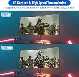 Tsadeer Video Capture Card 4K 1080P 60FPS for Switch Streaming Recording DSLR view 6