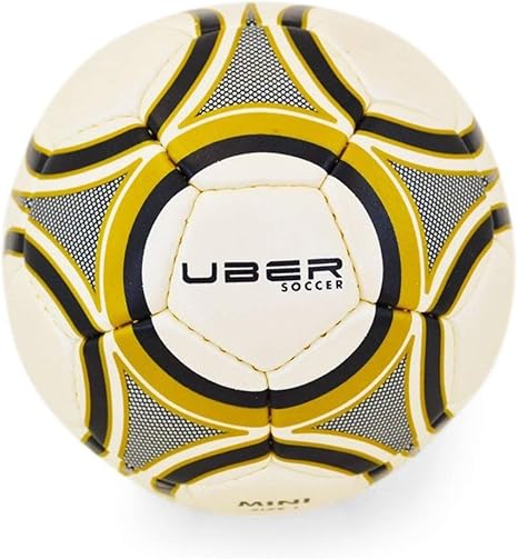 Uber Soccer Skills Mini Pelota de Fútbol – Tamaño 1 – Oro/Negro ...