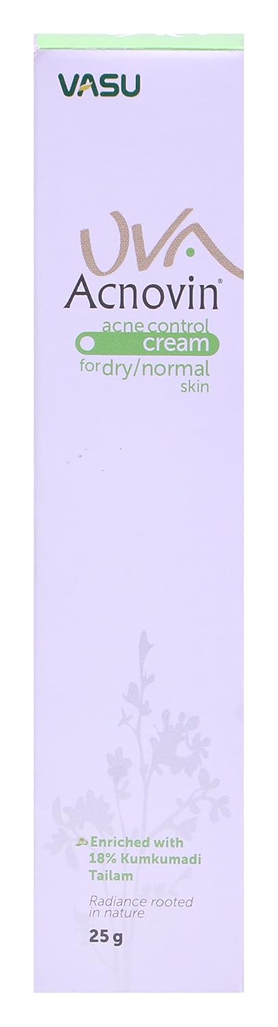 vasu acnovin acne control cream