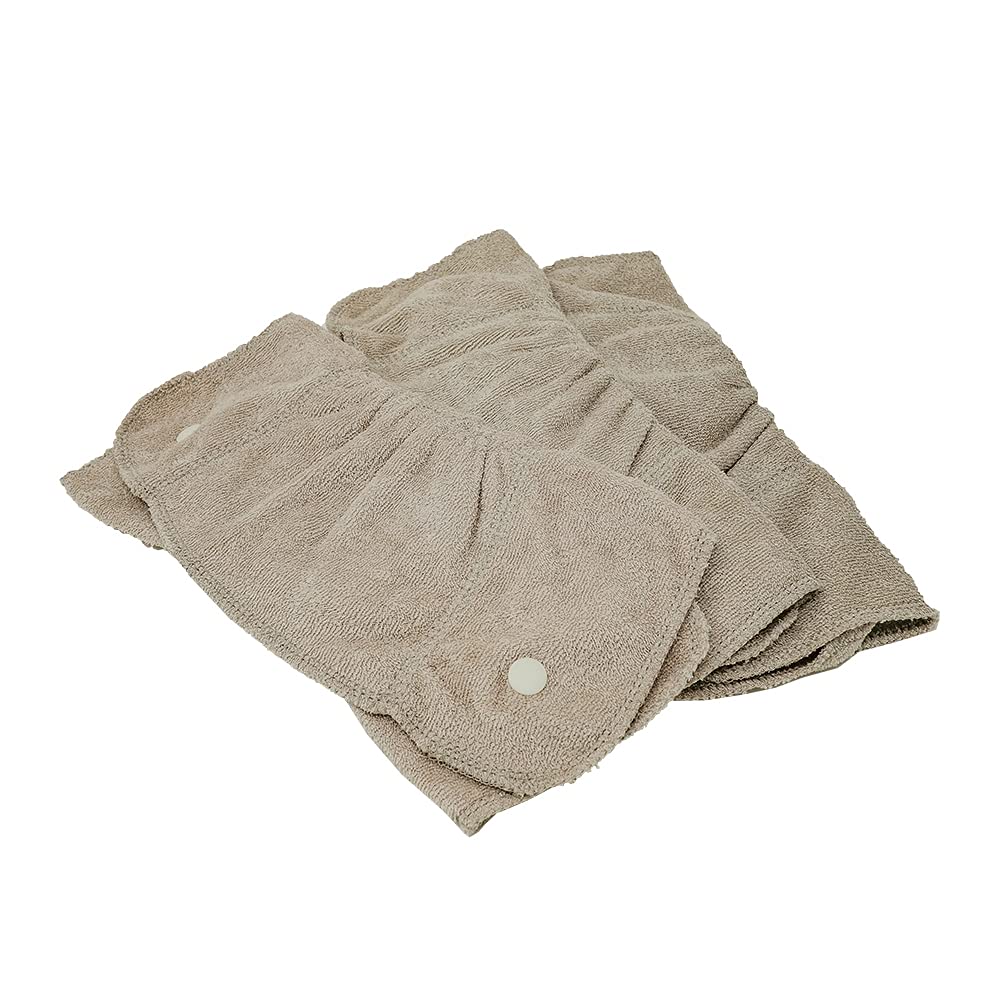 Close Parent - Premium Bamboo Night-Time Nappy Booster Bundle in Grey - Enhanced Absorbency & Skin-Friendly Design - 3 Boosters Pack