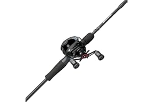 Abu Garcia Max SX Baitcast Low Profile Reel and Fishing Rod Combo