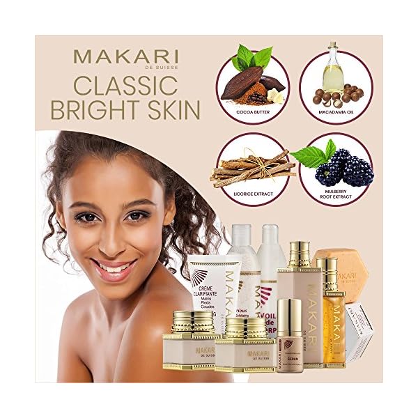 Makari Classic Luxurious Lightening Exfoliating Body Wash 17 fl.oz – Face & Body Cleanser With Mulberry Root Extract…