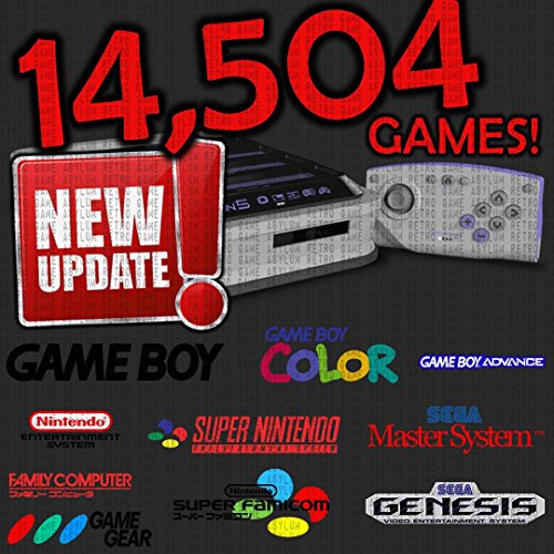 SD card for Retron 5 loaded with over 14,500 games. Organized and ready to play!
