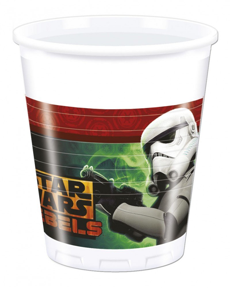 Generique - 8 Star Wars Rebels cups