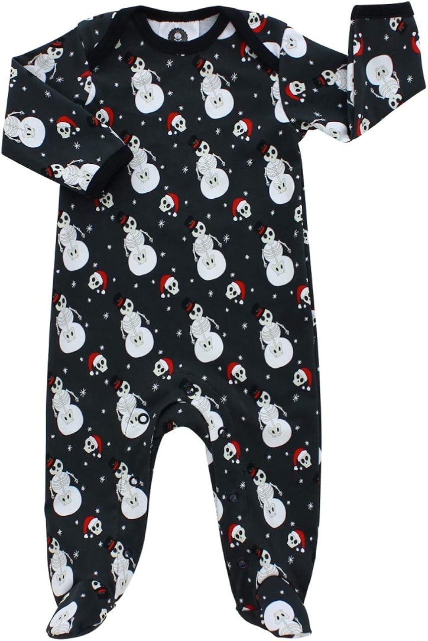 baby santa sleepsuit