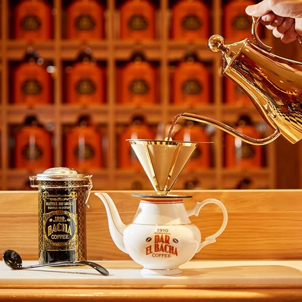 BACHA COFFEE | ROMAN HOLIDAY FINE BLENDED, GROUND BEANS, MEDIUM LIGHT ROAST, 100% ARABICA SPECIALTY COFFEE, 250G AUTOGRAPH COLLECTION, GIFT BOX