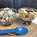 Outside the Box Papers Clear Plastic 8 Ounce Dessert Dishes Cups Bowls - Spoons - Paper Umbrella Picks - Ice Cream Sundae Kit for 16 Brand