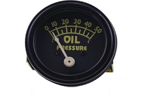 IEQFUE Oil Pressure Gauge 506902M1 Compatible with Massey Ferguson 202 204 35 50 65 Super 90 TO20 TO30 TO35