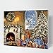 YXQSED [Wooden Frame] DIY Oil Painting Paint by Number Kit W207 16X20 Inch Toy