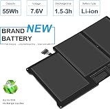 PASUKTER A1405 A1466 Laptop Battery for MacBook Air 13" A1369 A1377 A1496 view 2