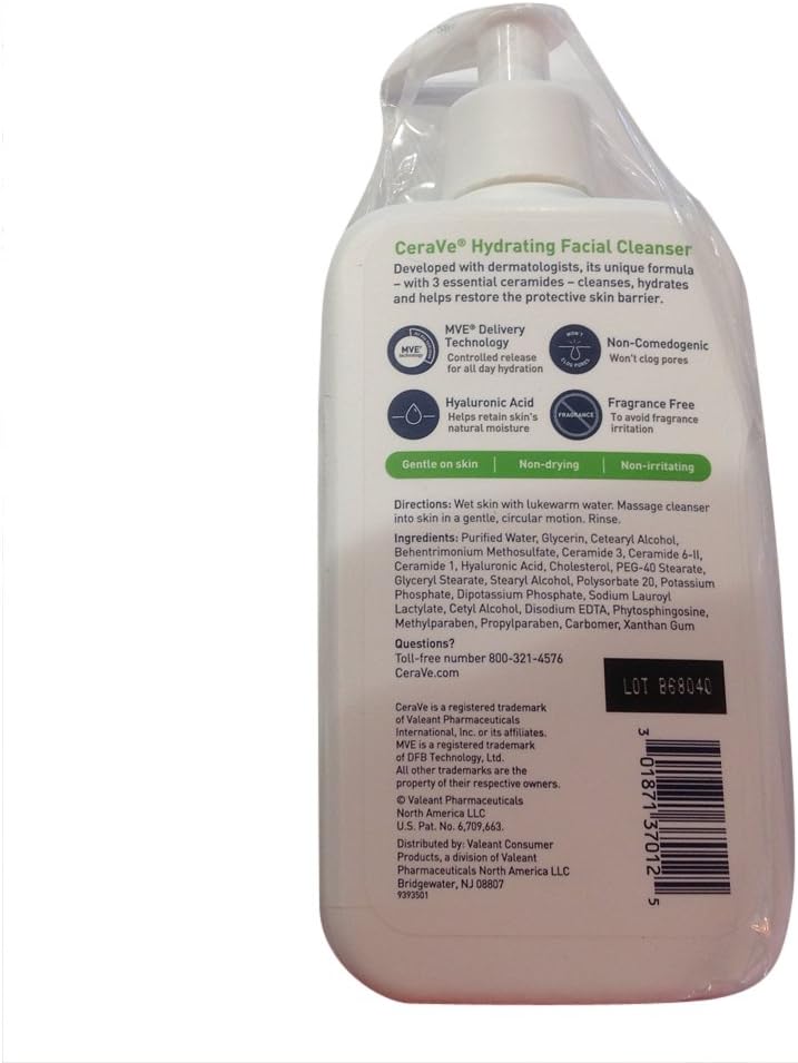 cerave hydrating cleanser clogged pores