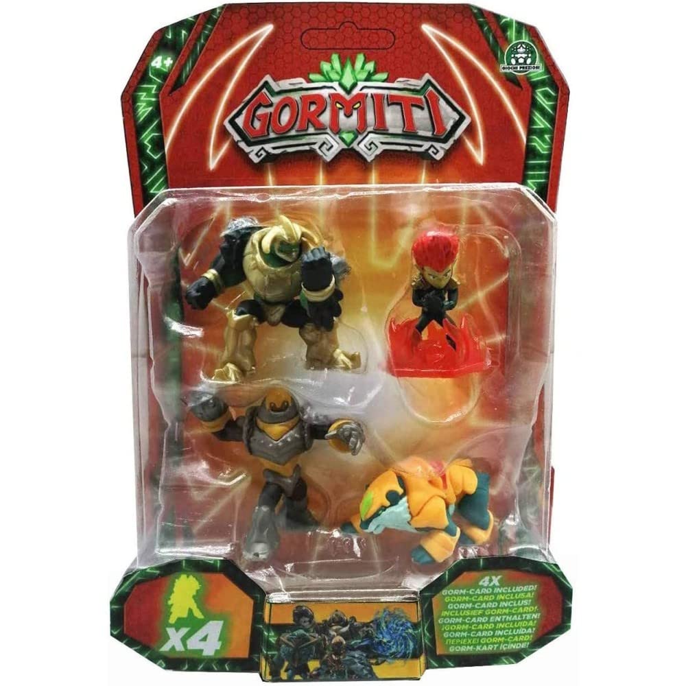 Gormiti - Series 2 Pack of 4 5 cm figures