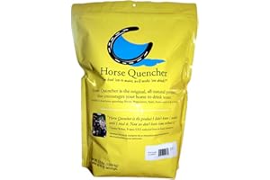 Horse Quenchers Horse Hydration Supplement Treat, Thirst Quencher for Horses, All-Natural Grains for Equestrians and Horse Owners, Aids in Preventing Health Issues - 3.5 lbs Bag