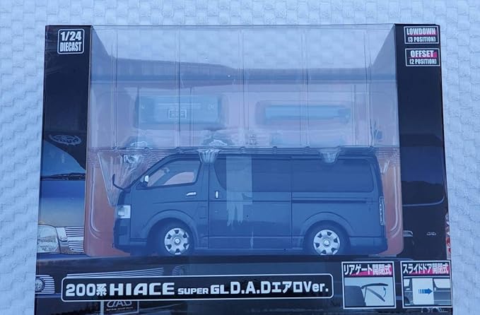 Amazon Co Jp パーツ付き 新品 未開封 アオシマ 1 24 Dism トヨタ 0系 ハイエース バン Super Gl D A Dエアロ ミニカー 車プラモサイズ Toyota ホビー 通販