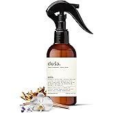 Dusa Santal Room Spray - 4 fl oz - Natural Air Freshener & Linen Mist for Home - Ultimate Home Fragrance, Bed Room Essentials & Soothing Fabric - Eco-Friendly Odor Eliminator w/Aromatherapy