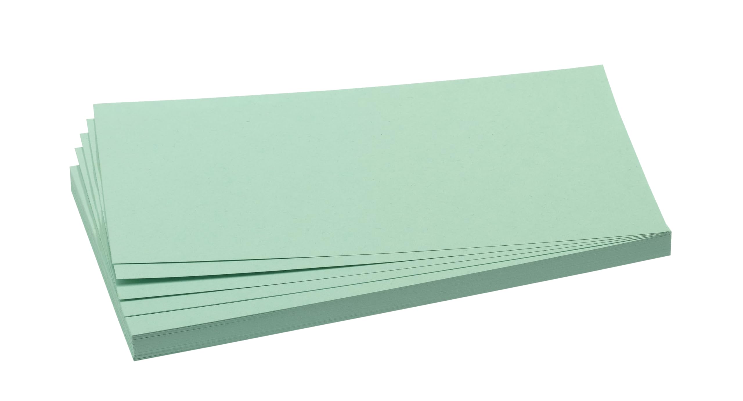 Franken UMZ 1020 19 Prompt Cards Rectangular 9.5 x 20.5 cm Pack of 500 Light Green