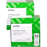 Amazon Brand - Solimo Dry Floor Cloths,32 Count (Pack of 2)