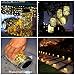 iThird Mason Jar Lights Waterproof, Solar String Lights Outdoor Warm White 2 Pack 20 LED for Christmas Thanksgiving Day Party Wedding Deck Decorative Lighting(Jars Included)