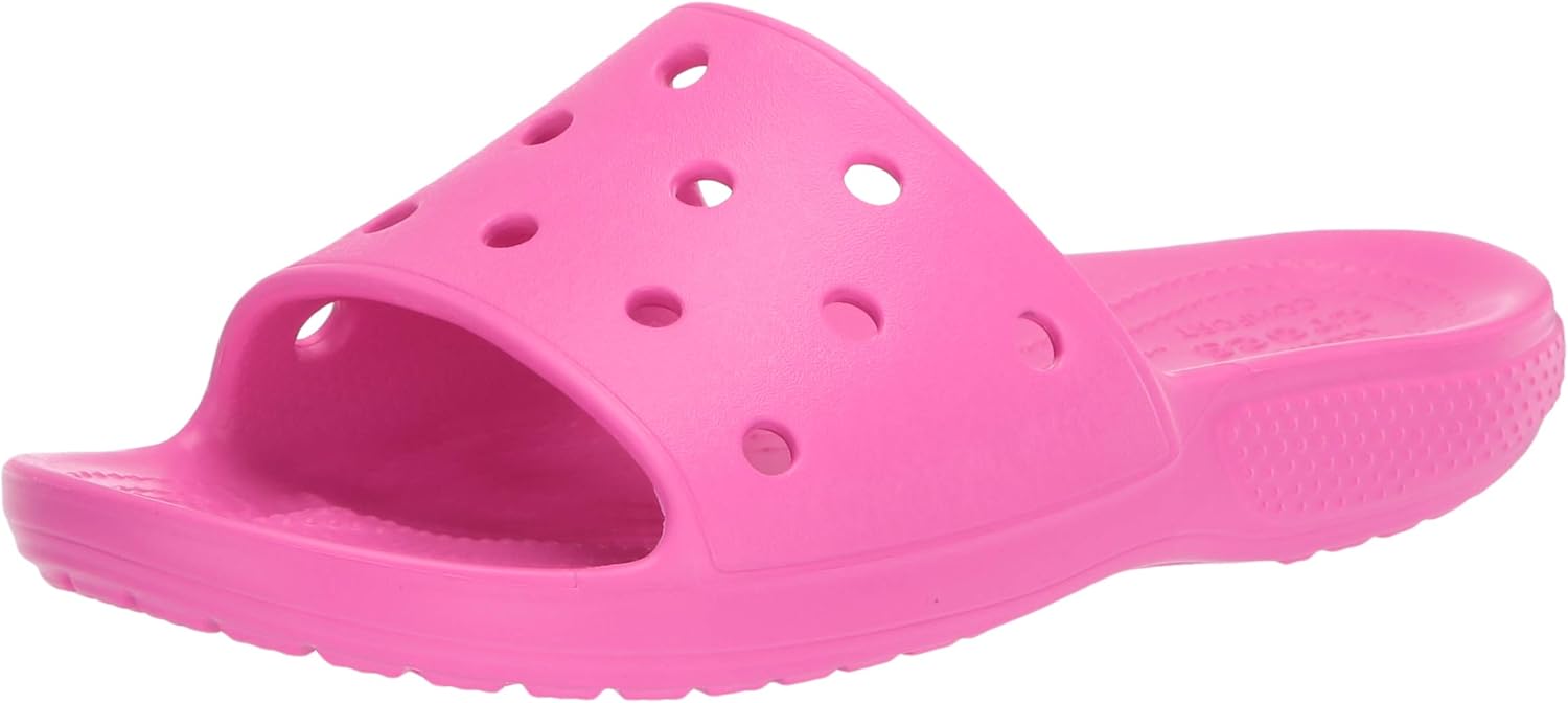 Crocs Men's and Women's Classic Slide Sandals | Slip On Shoes | Water Shoes