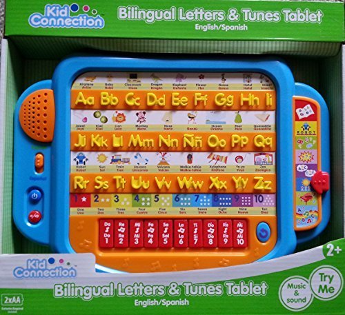 Kid Connection Bilingual Letters & Tunes Learning Tablet - Blue