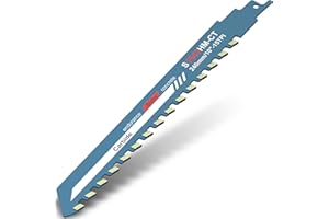 10inch Concrete Saw Blade, Masonry Reciprocating Saw Blades, Alloy Steel Brick Concrete Cutting Recip Saw Blades, Demolition 