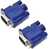 EVanlak Vga Dummy Plug Ghost Functionally StableDummy Plug Headless Conductive Performancevga Headless RGB Display Emulator Operating System Boot and Load Resolutions up to 1080p@60Hz-2pack