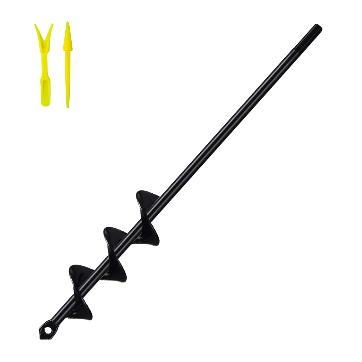 Garden Auger Drill Bit 1 6x16 5 Inch Garden Auger Spiral Drill Bit Rapid Planter For 3 8 Hex Drive Drill For Tulips Iris Bedding Plants And Digging Weeds Root Amazon Ca Industrial Scientific