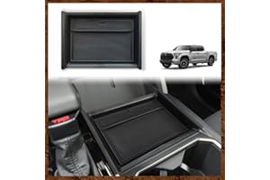 Muslogy Lower Center Console Organizer Compatible with Toyota Tundra 2022-2024 Accessories SR SR5 Limited TRD PRO Console Insert Accessories