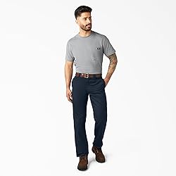 Dickies Mens 874 Flex Work Pants, Dark Navy, 34W x