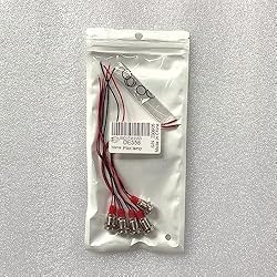 Gebildet 5pcs LED Indicatore Luminoso 10mm 12-24V Rosso - Impermeabile Per Cruscotto, Macchine, Elettrodomestici - Foto 10