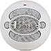 Blue Microphones Snowball USB Microphone - Textured White (4911-SBBN) with Pop Shield Universal Pop Filter Microphone Wind Screen with Mic Stand Clip