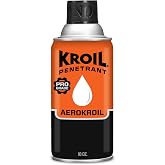 Kroil Aerokroil Penetrant - Rust Penetrating Lubricant - Corrosion Inhibitor Oil for Chains, Hinges &amp; Stuck Metal Parts - Home &amp; Industrial Use - Aerosol - 10 oz - 1 Pack (KS102)