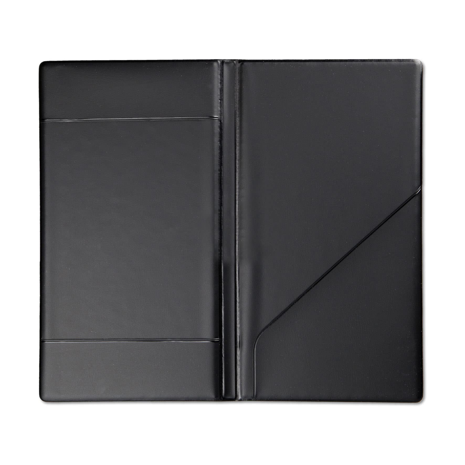 I LOVE MENU Toscana Bill Holder, PVC, Black, 21.7 x 12 x 0.5 cm