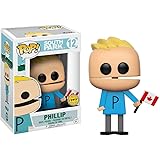 Funko Phillip (Chase Edition): South Park x POP! Vinyl Figure & 1 PET Plastic Graphical Protector Bundle [#012/13276 - B]