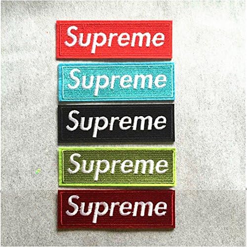 supreme sew on patch