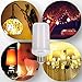 Uppel LED Flame Bulb Flame Light in 3 Modes Creative With Flickering Emulation E26/E27 Standard Base For Party Bars Holiday room