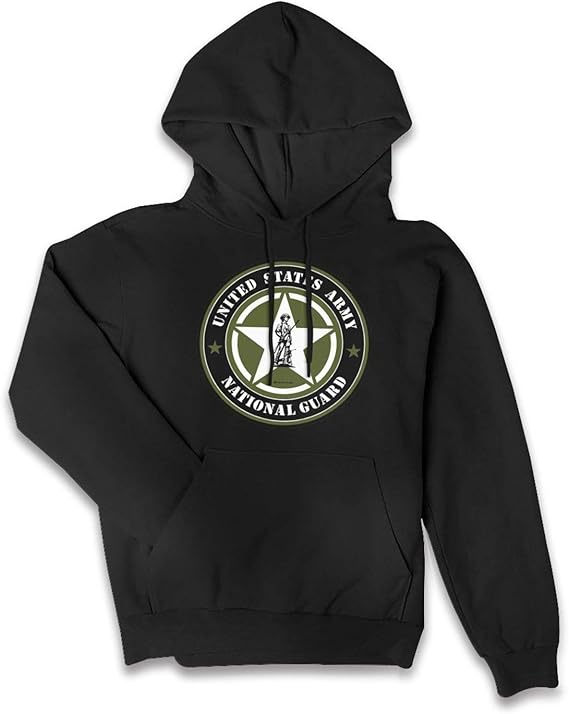 Amazon.com: United States Army National Guard Womens Lightweight Hoodie Big Logo Graphic: Clothing