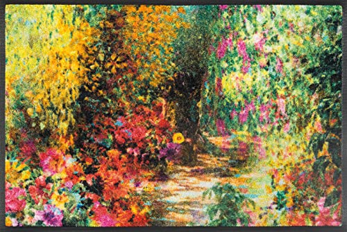 Wash&Dry Doormat, Acrylic, Colourful, 50 x 75 x 0.7 cm
