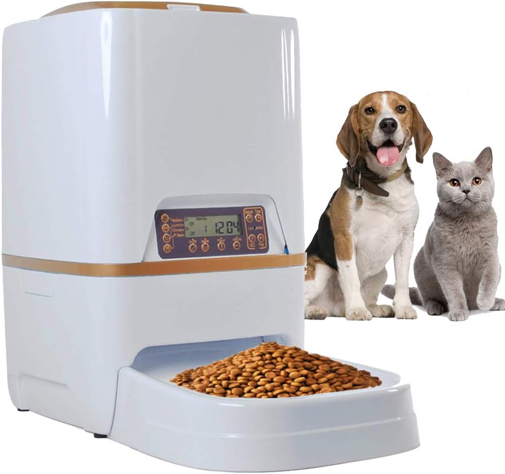 homdox automatic pet feeder manual