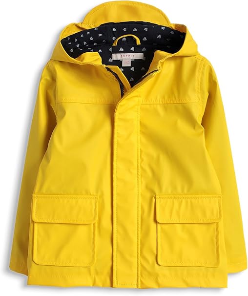 Esprit Kids Jungen Regenjacke Jacke Gelb Buttercup 784 92 Herstellergrosse 92 98 Amazon De Bekleidung