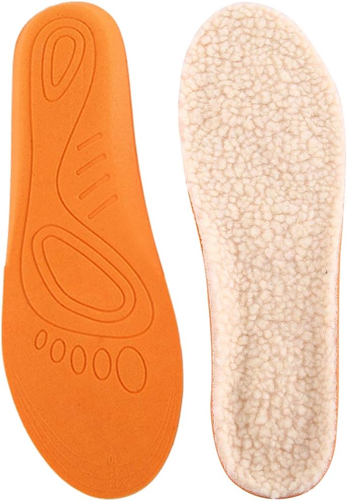 dr scholl sheep wool fleece insoles