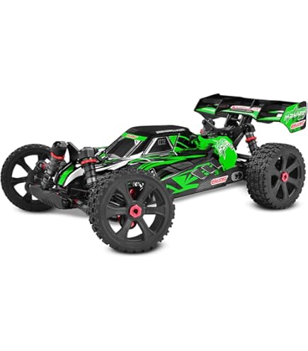 Amazon.com: Corally 00288-R Asuga XLR 6S RTR - Red : Toys & Games